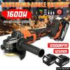388VF 22900mah Brushless Cordless Angle Grinder Batteries Grinding Machine Cutting Electric Grinder Power Tool 1600W