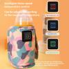 Portable USB Electric Baby Milk Bottle Warmer Heater with Temperature Control for Travel Stroller Insulated Bag Feeding Keep