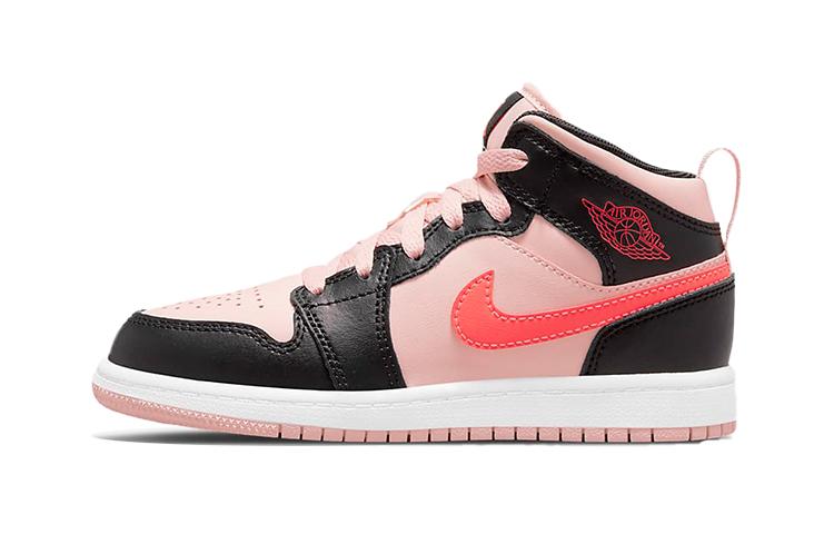

Jordan 1 Mid PS Black Pink Crimson 640734-604 35
