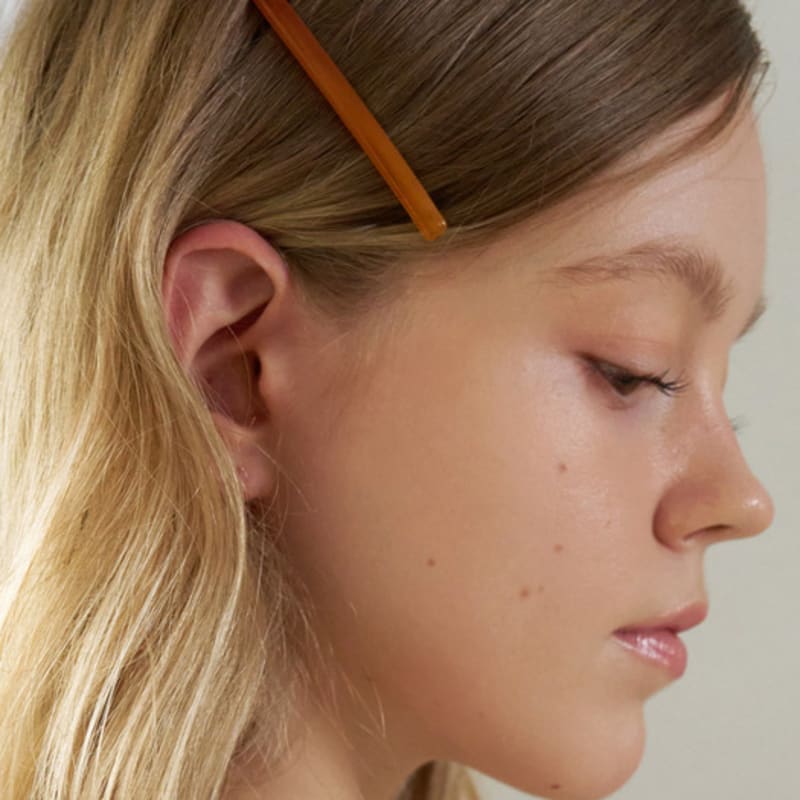 FANTASTIC PLANET [2SET] Leopard & Brown Hair Pin