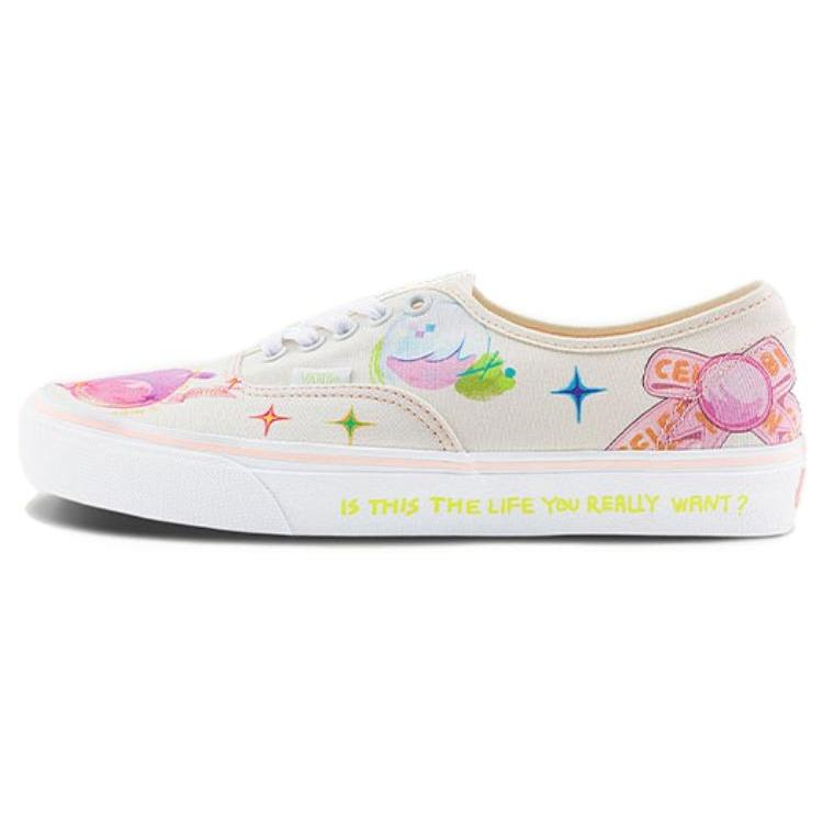 Vans NUTTSH x Authentic OTW Art Collection  Marshmallow  Men s VN0A5KS9CCT EU 43