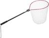 PROX Rubber Landing Net, 19-inch, Clear Net, PX70419CRK (Fish-Friendly Rubber Net)