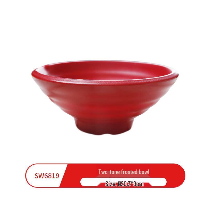 Wuhe Frosted Melamine Round Bowl