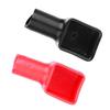 2 Pcs PVC Battery Terminal Covers  Positive and Negative Pole Protection