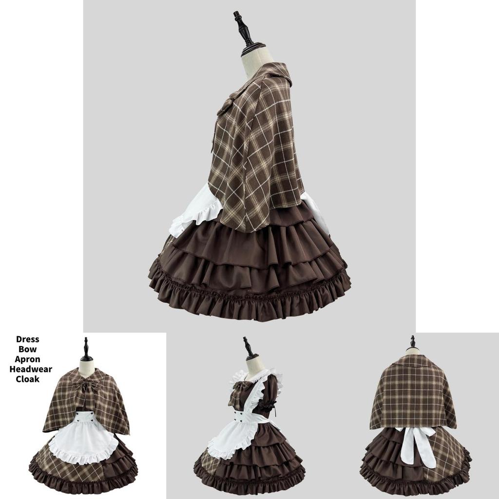 Detective Love Song Maid Costume For Cosplay And Anime Role Play