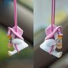 Cute Swinging Duck Car Ornament - The Perfect Car Accessory for Women