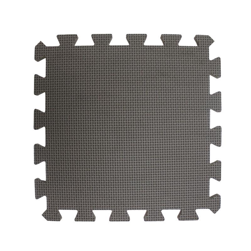 Thick Non-Slip Foam Interlocking Children's Crawling Mats with Cross Pattern