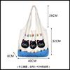Shoulder bag girls crossbody senior sense niche spring and summer students cute large capacity tote daily versatile class