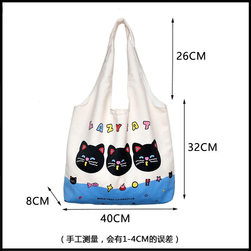 Shoulder bag girls crossbody senior sense niche spring and summer students cute large capacity tote daily versatile class