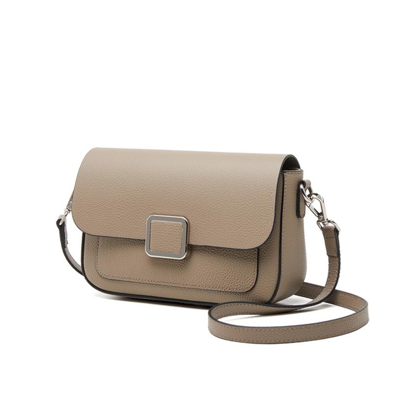 Genuine Leather Women's Bag Summer High-end Women's Single-shoulder Bag Crossbody Bag
