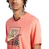 Nike Casual Comfortable Breathable Round Neck Short Sleeve Moisture Wicking Dopamine T-Shirt Men T-Shirt Orange DJ1402-814