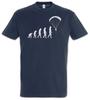Paragliding Evolution T-Shirt Fun Paraglider Sports Coach Training Human