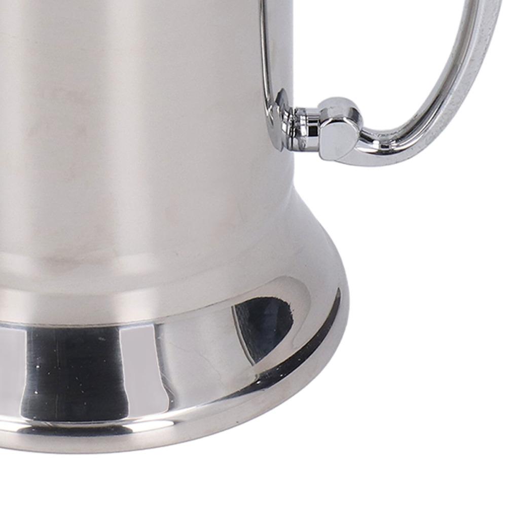 Doppelwandiger Edelstahl-Bierkrug Isoliert Isolierter Kaffeebecher Heißgetränke