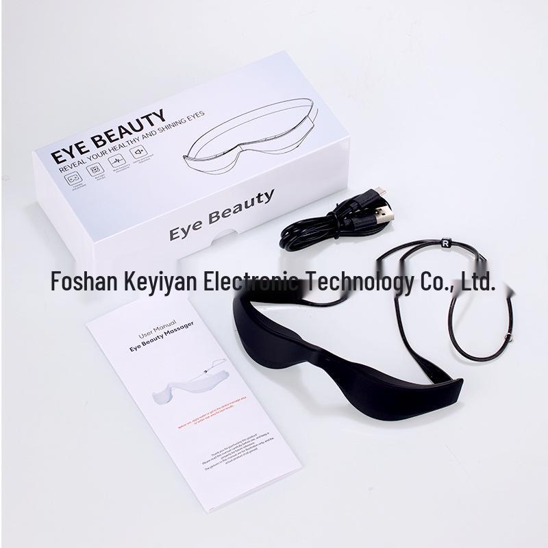 3D Red Light LED Eye Massager for Dark Circles & EMS Therapy