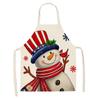 Linen Anti-Fouling Kitchen Apron with Halter Neck