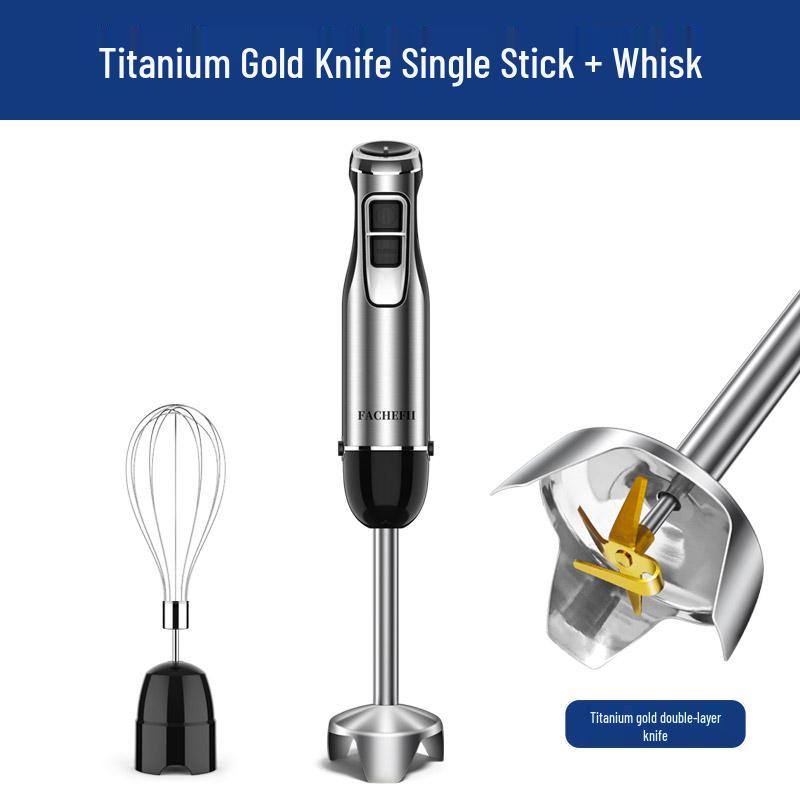 

FACHEFII Commercial Handheld Immersion Blender: Homogenizer for Emulsification, Mixing, Defoaming, Baking, and Glazing Noodles.