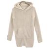 BAREFOOT DREAMS for Ron Herman Bore Zip Hoodie Poly Microfiber Loungewear Women Used