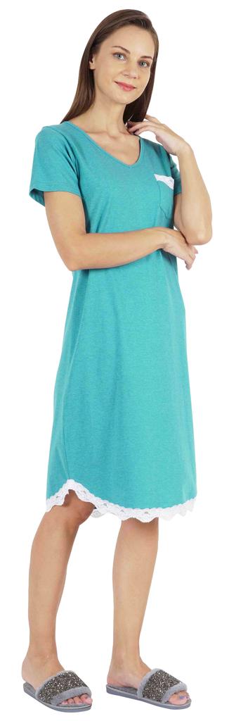 Inkmeso Nightdress for Women Sexy Lace Sleep Dress Sleepwear Soft Sleep