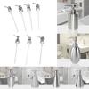 1pc Metal Head Bathroom Liquid Soap Dispenser Toilet Hand Replacement Lotion Shampoo Replacement Pump with Tube for Bathroom