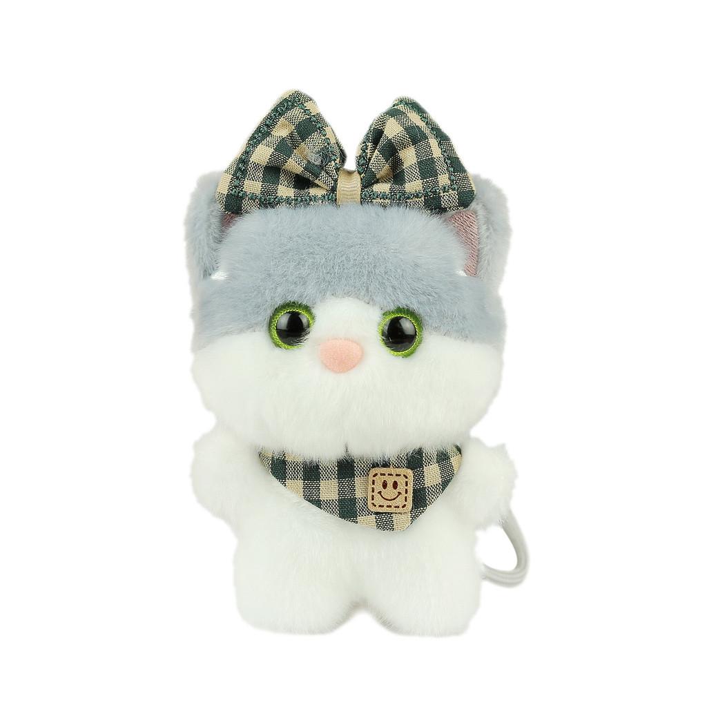 Cute Cat Plush Keychain With Soft Pp Cotton Filling For Bag Decoration And Gift For All Ages