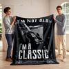 Vintage Guitar Classic Blanket for all seasons blanket lunch break throw gift