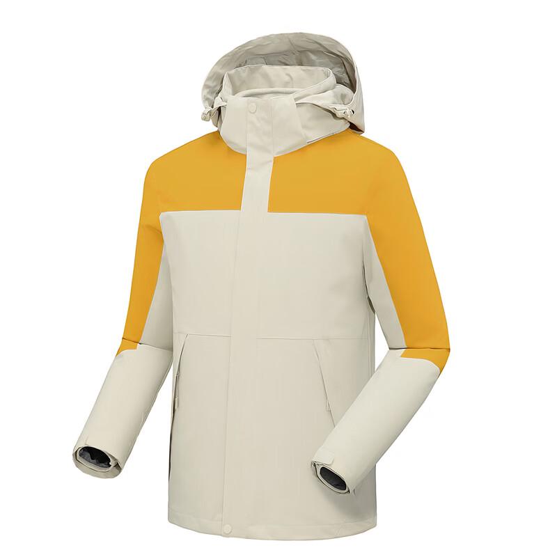 Teluoman Unisex 3-in-1 Waterproof Outdoor Jacket