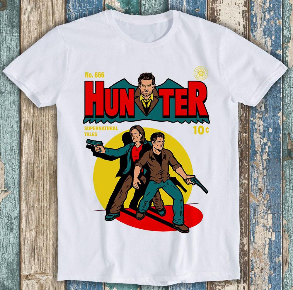 Hunter Comic T Shirt Supernatural Vintage Funny Cool Gift Tee M156 XXXL