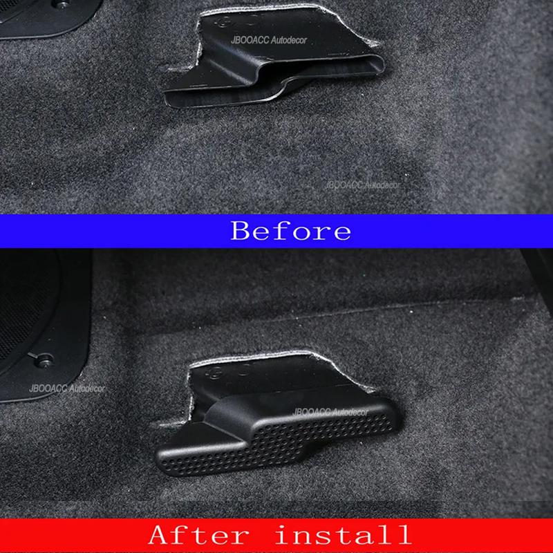 For BMW X1 U11 2 Series ABS Pair Car Seat Outlet Air Outlet Vent Protect Cover Trim Stickers Car Accessories Protector