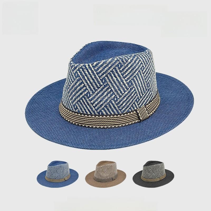 Fashion Casual Straw Hat For Men Women Sunshade And Ventilation Perfect For Summer