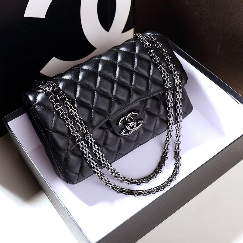 A fashionable clothing Leren ruitvormige tas nieuwe veelzijdige dames schoudertas zomer schoudertas damestas