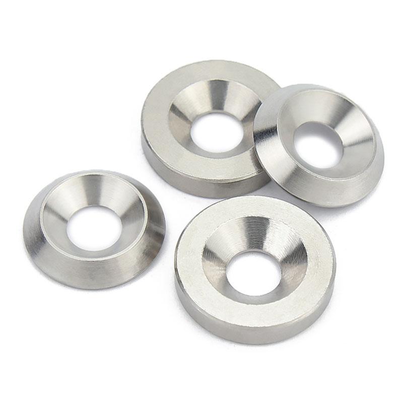 CONO in Acciaio Inossidabile 304 ( PIATTO) Rondelle Piane Solide Svasate Rondelle Coniche Convesse M3 M4 M5 M6 M8 M10