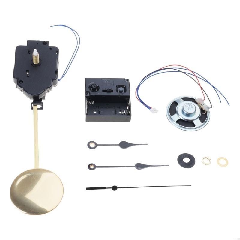 62KD Reliable Quartzs Pendulum Clock Mechanism Kits for Crossstitch and Repair Crafts