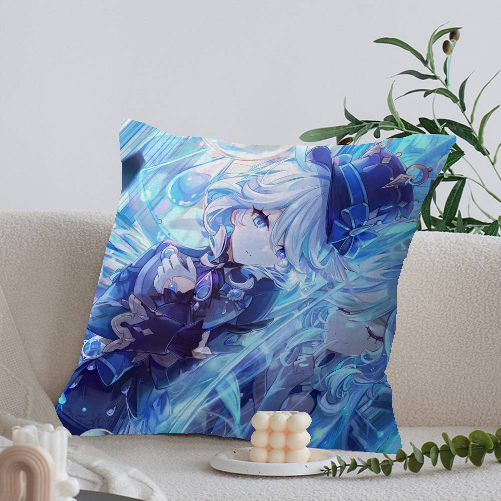 

Anime Furina pillow cover sofa cushion cover home room decoration children gift 30x30 cm