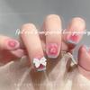 50 Stück Nailart-Dekoration Farbverlauf Liebesherzförmige Nailart-Accessoires