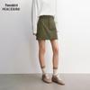 PEACEBIRD High-Waist Casual Short Skirt ABGEG1544
