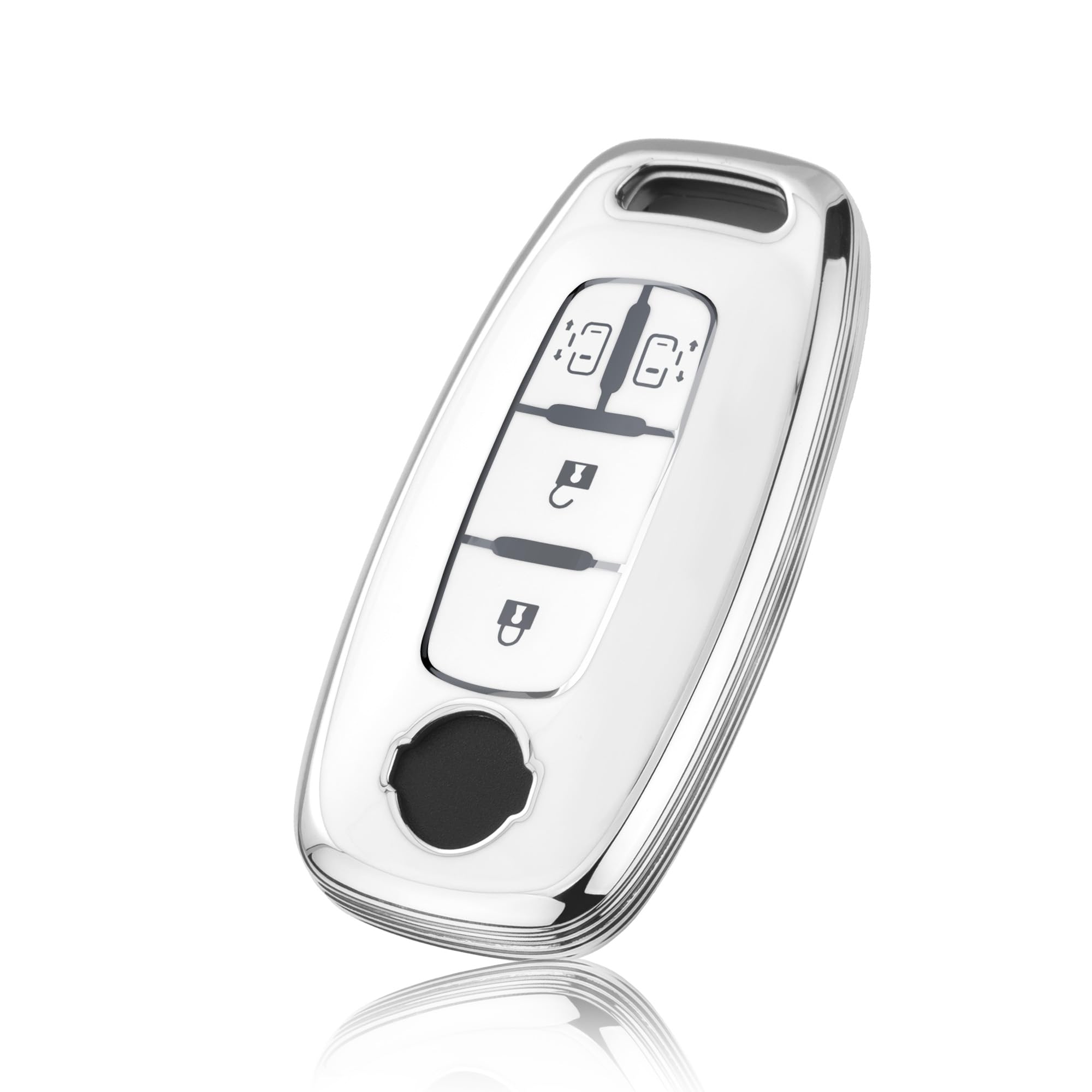 

Чехол для ключа Unhoke C28 Series Serena, Чехол для смарт-ключа Pro Pilot e-POWER, Двусторонний сдвижной белый