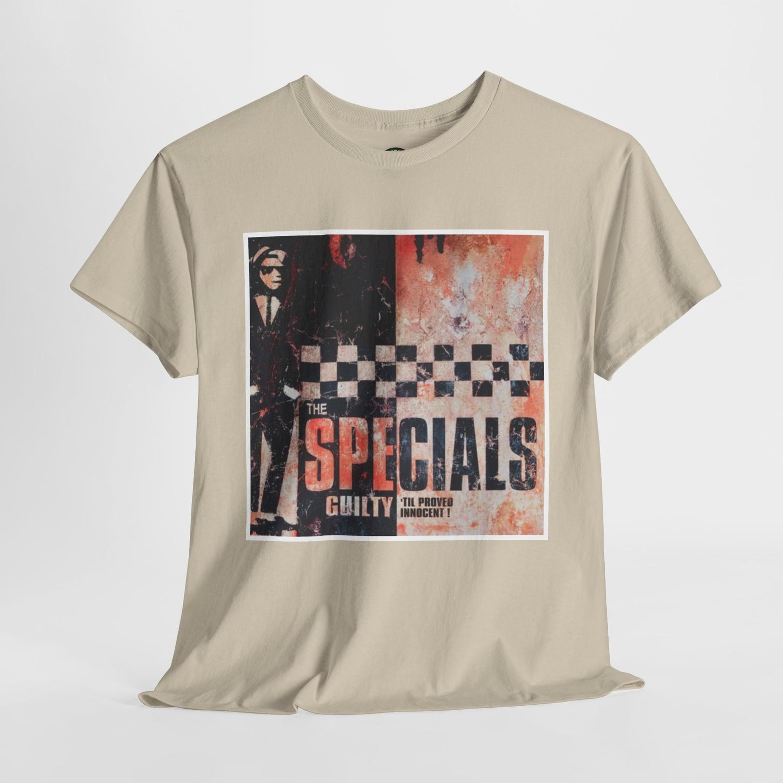 Ska Punk T Shirt The Specials Unisex Reggae Band Tee Album Cover Music Shirt XXXXL