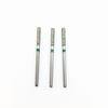 10pcs Diamond Burs Dental High Speed Drills Straight Flat End Type FG 1.6mm Teeth Polishing Product SF-X13C