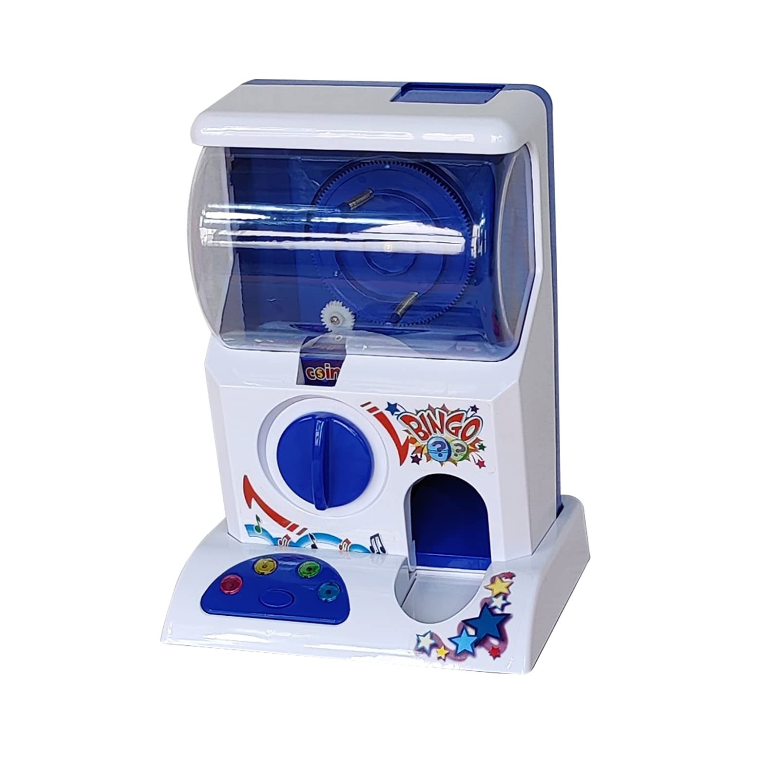 

Fkstyle Capsule Toy Machine с корпусом-монеткой BGM LED Event Party Game Center Present Christmas [Предмет] белый
