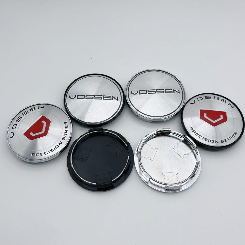4 buc Embleme Logo Vossen Insigne Capac Centru Roată Mașină 68MM (Diametru interior 62MM) Capace Jante Hub Cap Capace Butuc Roți Accesorii Styling Înlocuire