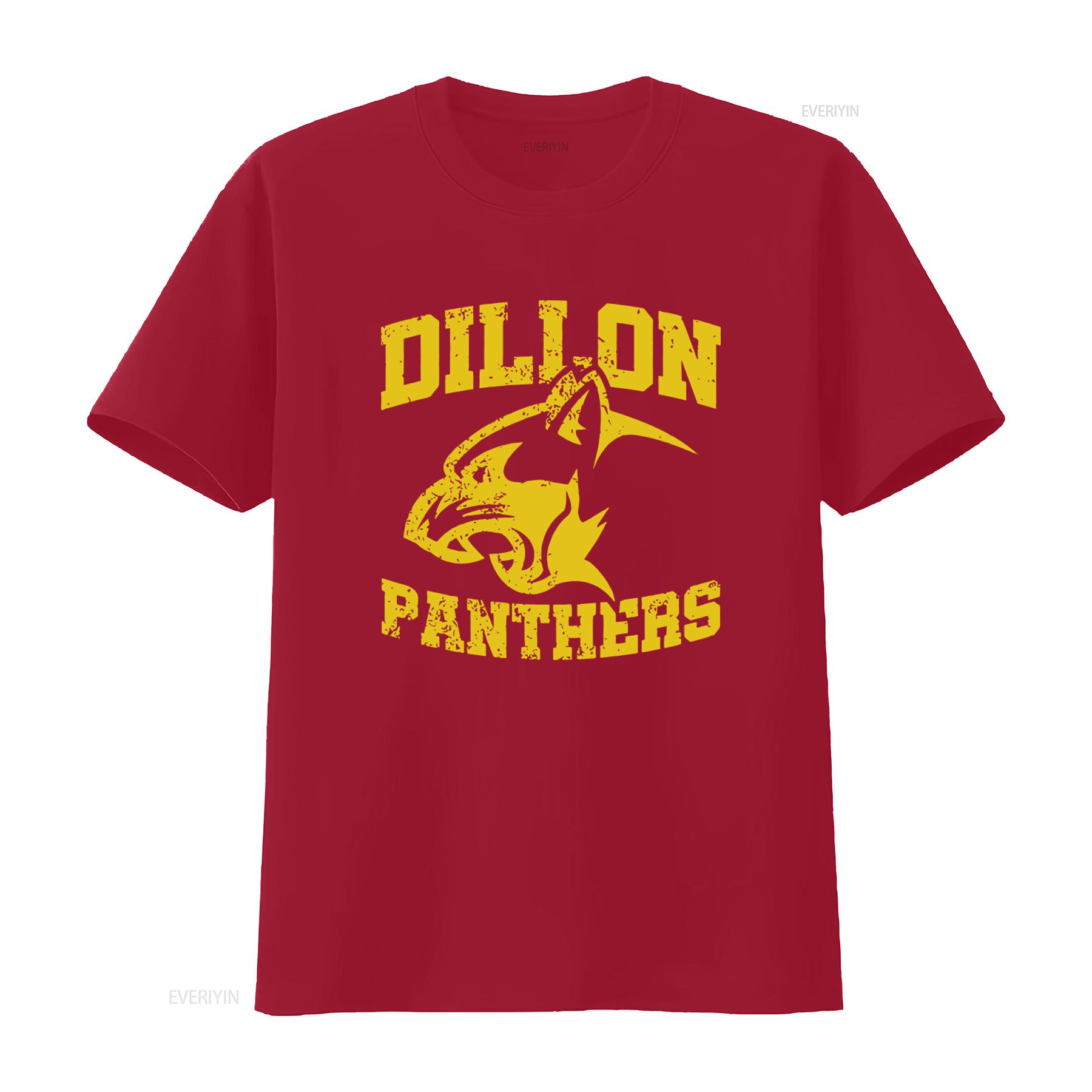 Футболка Dillon Panthers Дизайн Friday Night Lights Винтажный Стиль для Спортивных Фанатов винтажный Стиранный Универсальная уличная одежда S