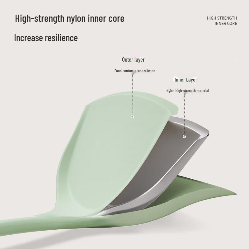 Liven GJTZ-2 Silicone Spatula Spoon Set