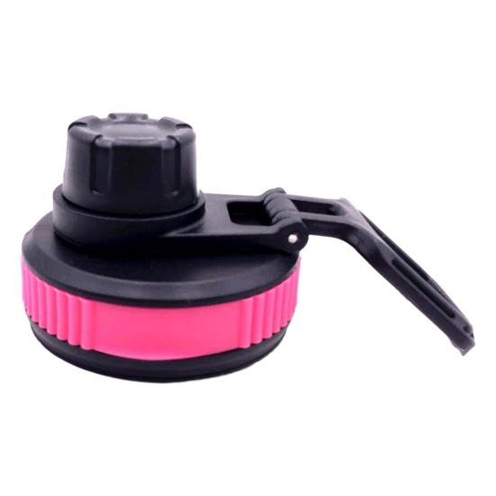Flask Lid with Flexible Handle Food Grade Spill-proof Wide Mouth Insulated Water Bottle Lid Cover Replacement Parts