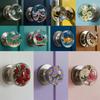 Unique Decorative Door Handle, Round Glass Bead Door Handle Patterns Door Handles, For Modern And Classic Homes Alike