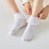 Girls' Socks Princess Style Spring and Summer Pure Cotton Lace Children's Lace Socks Summer Thin Breathable Baby Girl Dance
