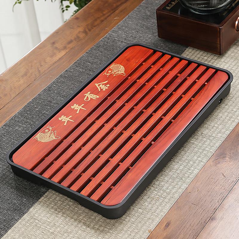 Двухсторонний чайный поднос для кунг-фу «Шан Ци»