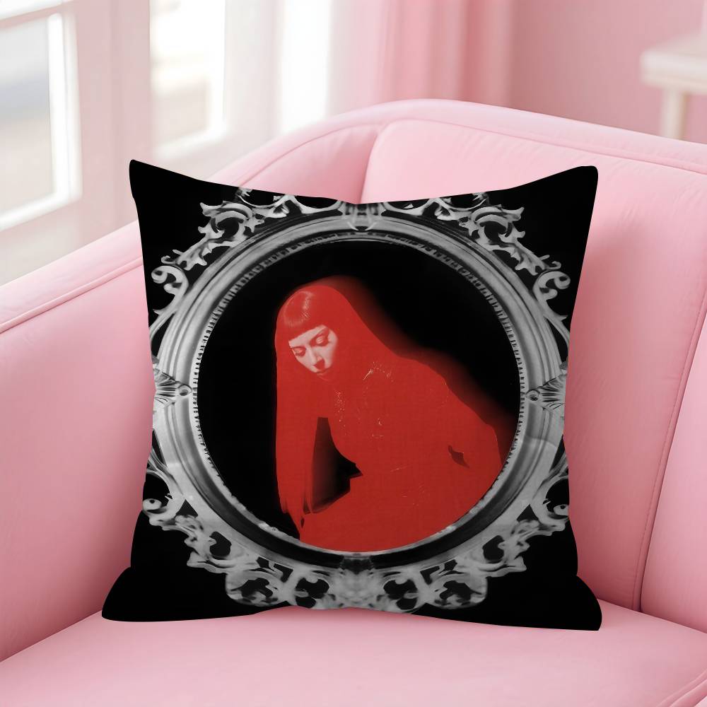 Singer QLADYGAsGAs MAYHEM Pillow Cushion Cover Pillowcase Living Room Sofa Home Decor Customized