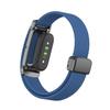 Geflochtenes Nylon Sportarmband Elastisches Bizepsband Fitness-Tracker-Armband für Google Fitbit Air für Damen Herren