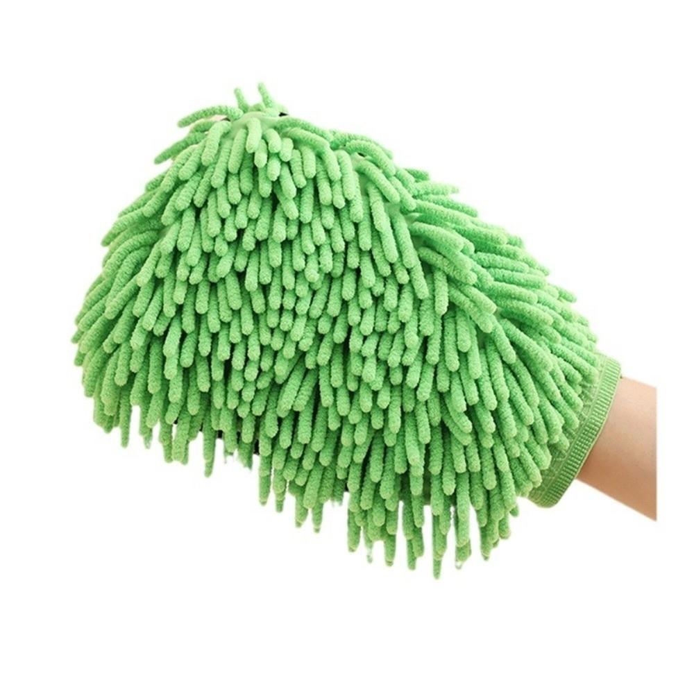 Soft Cleaning Glove Anti-scratch Car Wax Detailing Brush New Car Wash Glove  Car Supplies