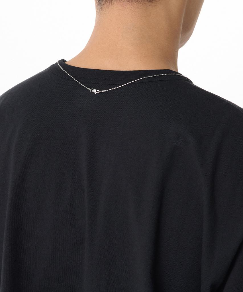 Musinsa Standard Cylinder Chain Necklace [Silver]